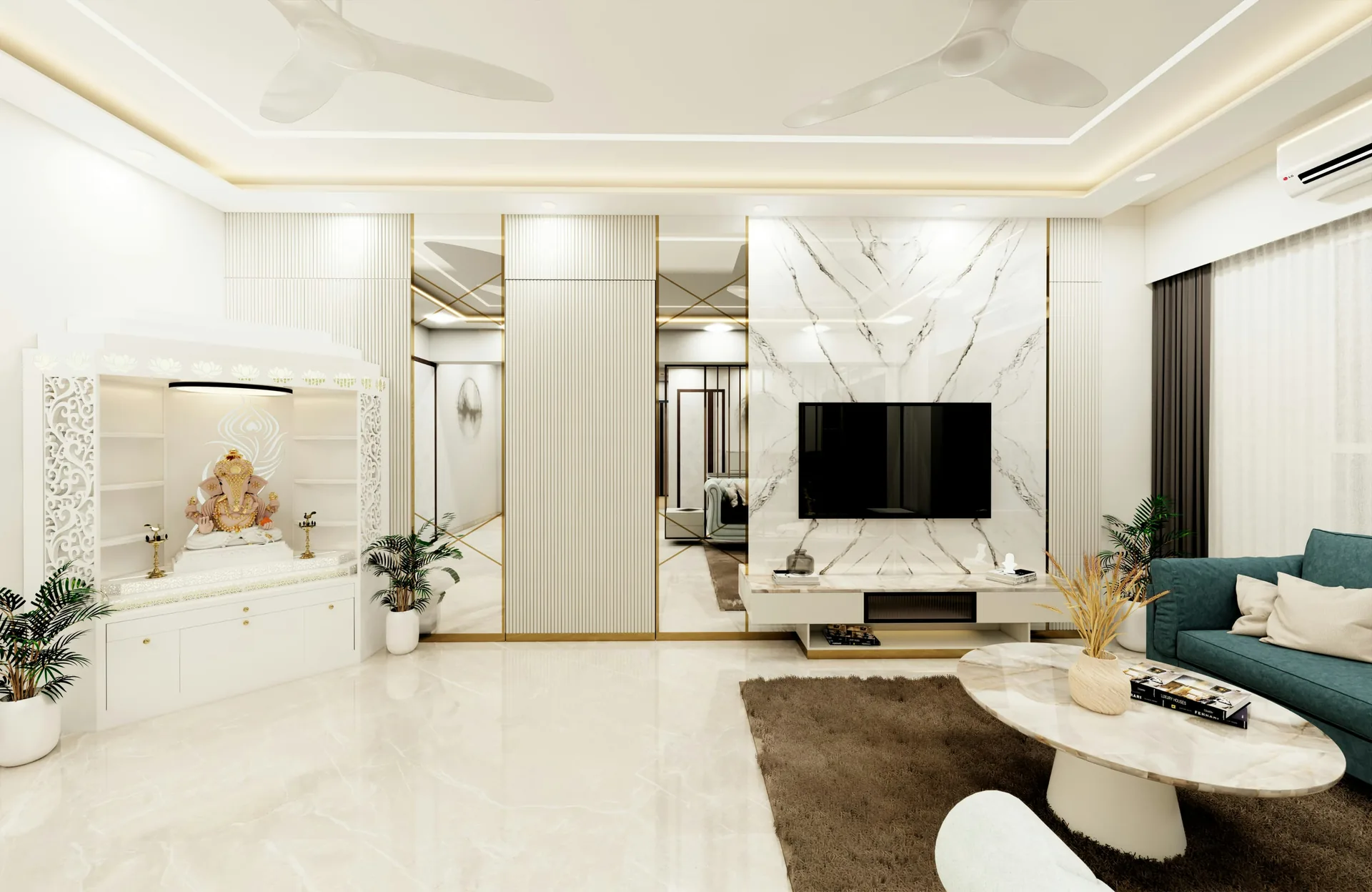 Villa renovation and residential interior project in Dubai — 084