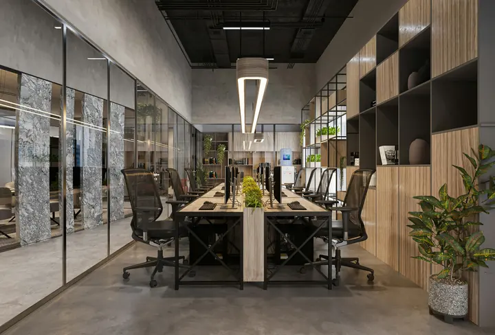 Office fit-out and commercial interior project in Dubai — 043